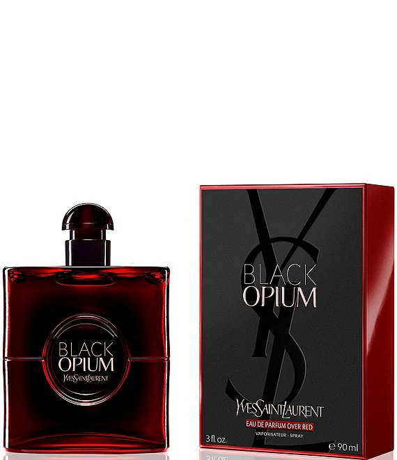 Yves Saint Laurent Black Opium Beaute Over Red