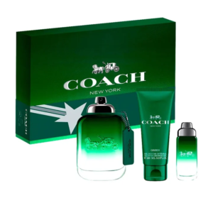 Coach Green NY 3pcs set Men EDT