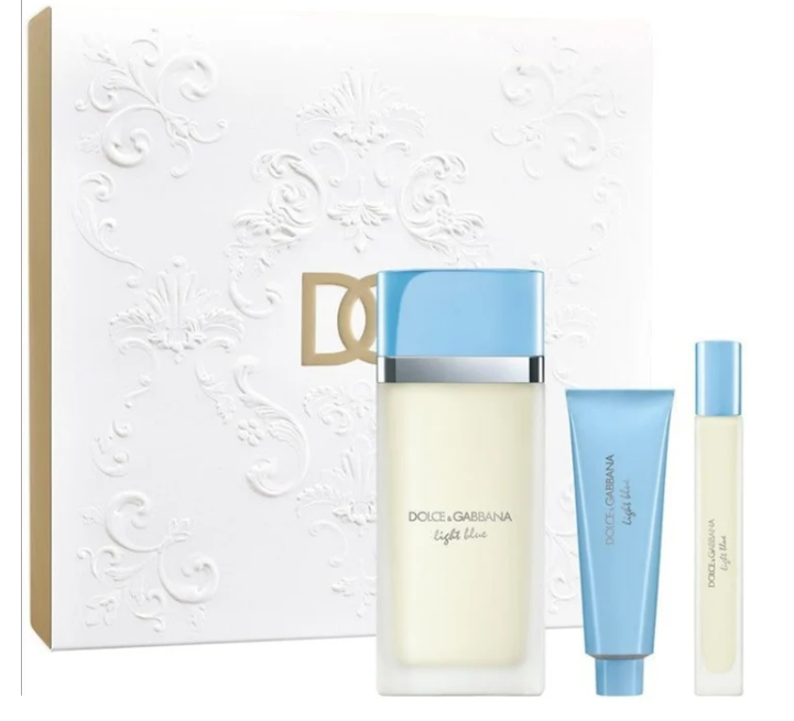 Dolce Gabbana Light Blue 3 pcs set
