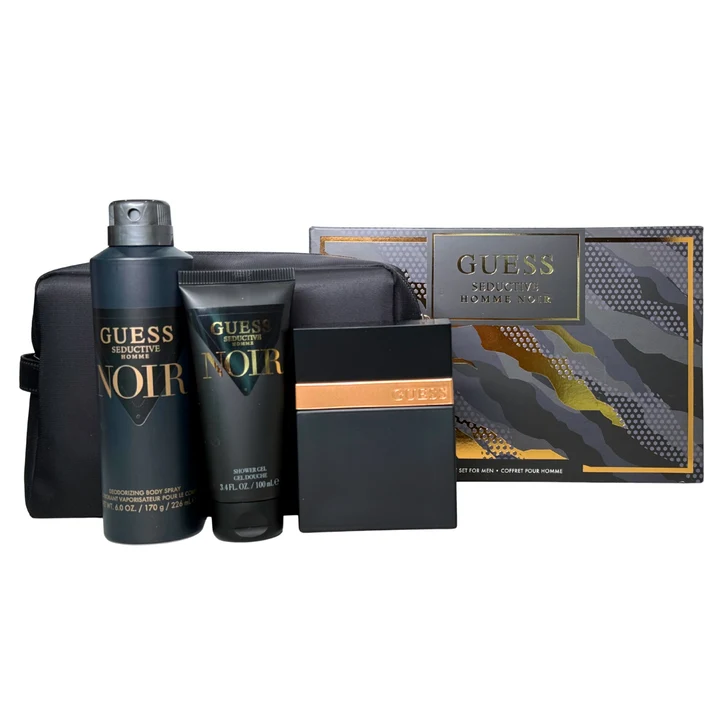 Guess Seductive Noir 4pcs set Men EDT