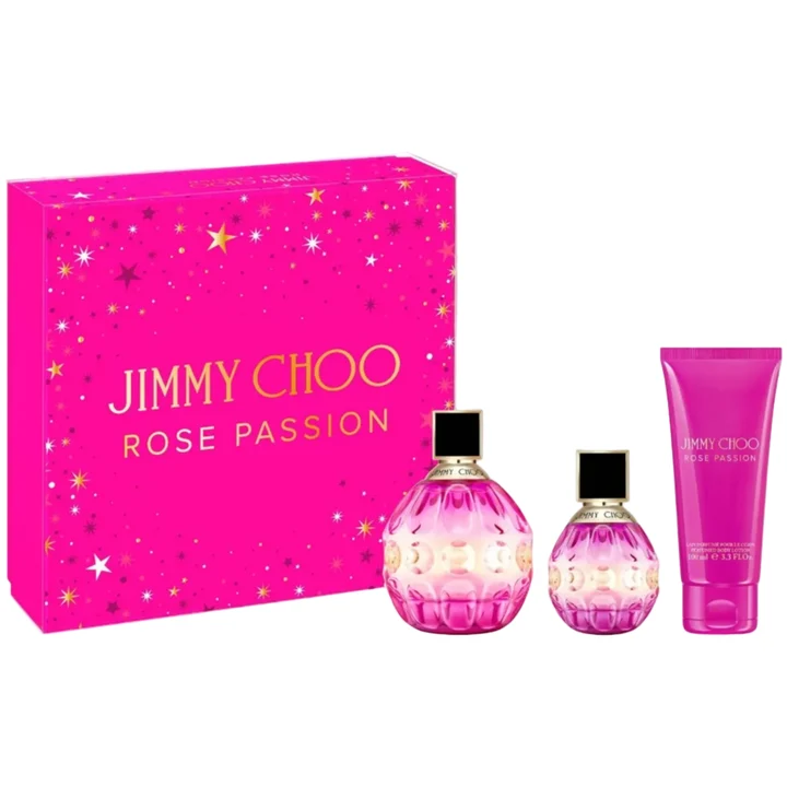 Jimmy Choo Rose passion 3pcs set Women EDP