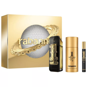Rabanne 1 Million Black EDP Men 3pcs set