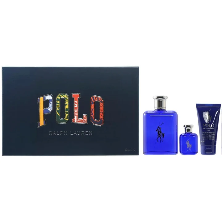 Ralph Lauren Polo Blue Men 3pcs set EDT
