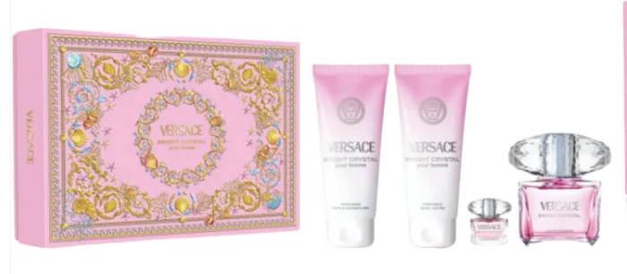 Versace Bright Crystal 4 pcs set EDT